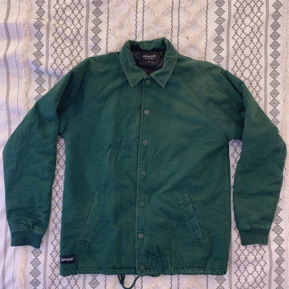 RIPNDIP Savage Green Coach Jacket Size S